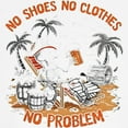 thumbnail image 3 of CafePress - No Shoes No Clothes No Problem Kids Baseball T Shirt - Kids Cotton Baseball Jersey, 3/4 Sleeve Shirt, 3 of 4