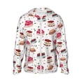 thumbnail image 2 of Lsque Birthday Cake UPF 50+ Lightweight Sun Protection Men's Women's Long Sleeve Shirt, Hoodie Performance -Small, 2 of 9