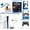 Gray Camo, variant on Sony Playstation 5 Slim Disc Bundle with Spider-Man: Miles Morales, Extra Cobalt Blue Controller, Trigger Stop Kit, FPS Grip Kit and MightySkins Decal Voucher