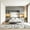 Gray, variant on AUU Full Size Multi-Functional Murphy Wall Bed with Storage Cabinets, Desk, Glass-Door Bookcase, USB/AC Charging Ports & LED-Lit Shelves – Space-Saving Fold-Down Bed for Studio, Guest Room