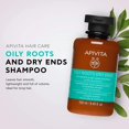 thumbnail image 6 of Apivita Oily Roots & Dry Ends Shampoo, 6 of 8