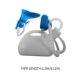 thumbnail image 1 of CUITING Pot Unisexe avec Couvercle et Entonnoir Bouteille de Pipi Portable pour Hommes et Femmes Grande Capacité Urinoirs Réutilisables Collection d'Urine d'Urgence pour Hôpital Maison Camping Voiture Voyage, 1 of 4