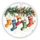 thumbnail image 1 of Faldas para árbol de Navidad de 48 pulgadas con texto "Merry Christmas", tapete para árbol de Navidad para vacaciones de invierno, falda para árbol de Navidad para decoraciones navideñas rústicas, 1 of 1