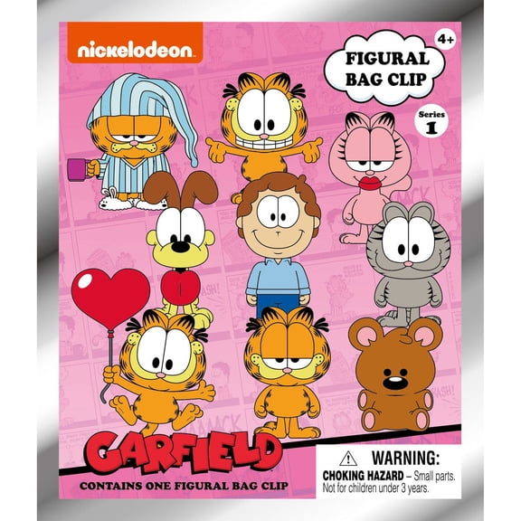 3D Figural Keyring Garfield Series 1 Mystery Pack (1 RANDOM Figure)