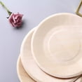 thumbnail image 2 of Efavormart 25 Pcs - Compostable Birchwood 9" Round Disposable Plates For Wedding Events Birthday Restaurant Dining Tableware, 2 of 11