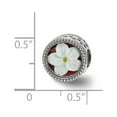thumbnail image 5 of Reflection Beads Sterling Silver Overlay Design May Flower Charm, 5 of 7