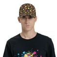 thumbnail image 4 of Fotbe Fast Food Gorro Clásico de Béisbol, Gorra Ajustable con Broche Snapback, Gorro de Exterior de Algodón Suave, 4 of 6