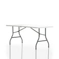 Cosco (2Pack) 6 Foot Centerfold Folding Table, White