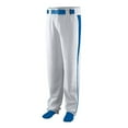 thumbnail image 2 of Augusta 3XL Triple Play Baseball/Softball Pant Silver Grey/Royal 1465, 2 of 2