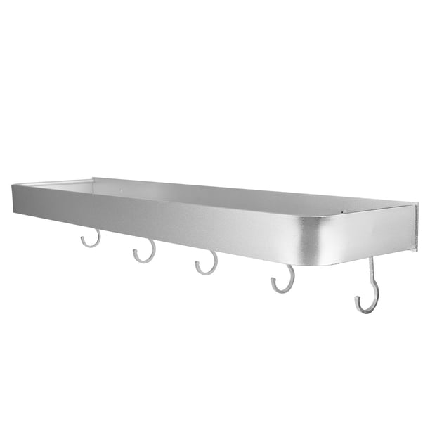 Estante de baño de montaje en pared, estante de baño Espacio de montaje en pared Estante de almacenamiento de ducha de aluminio Accesorios de baño de cocina Respuesta rápida Jadeshay A