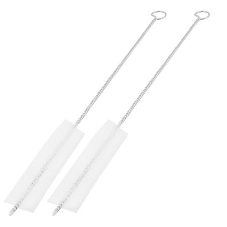 

Unique BargainsHome Nylon Head Milk Bottle Tea Cup Glass Tube Cleaner Cleaning Tool Brush 2pcs