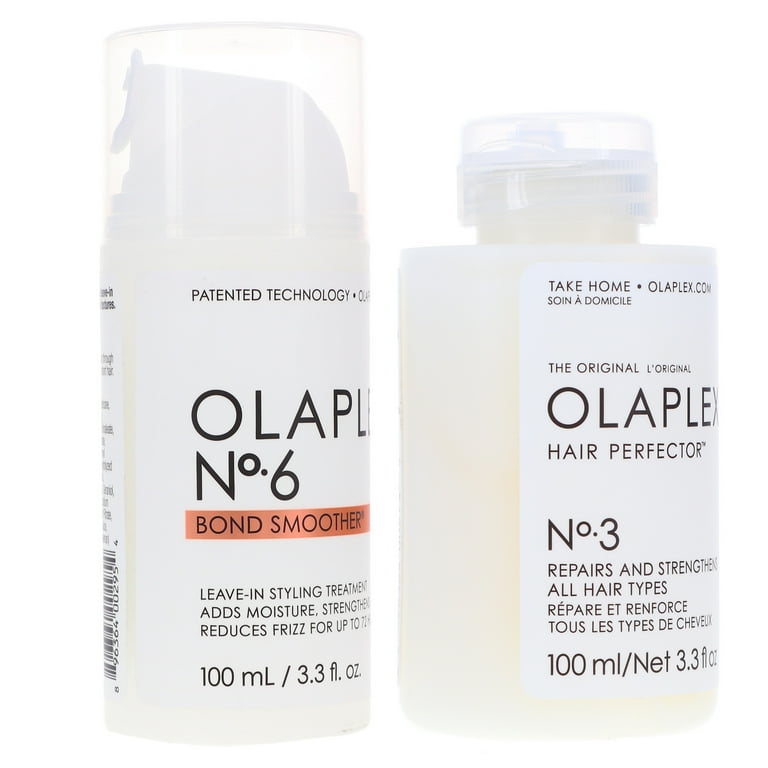 Olaplex No. 3 Hair Protector & No. 6 Bond Smoother Styling Cream