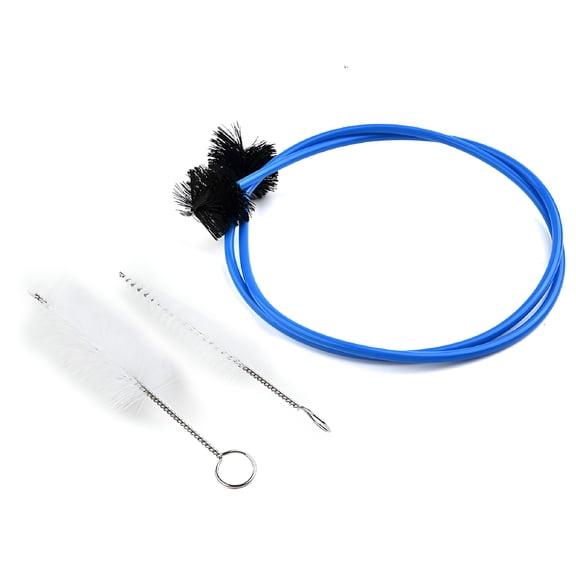 BPPEG 3PCS Trombone Cleaning Kit Snake & Brush - Gentle Bristles - 80cm