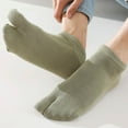 thumbnail image 4 of Green Socks 1 Pcs Socks Split Toe Design Separates Toes Bunion and A Bunion Pad Toe Friction and Hallux Valgus, 4 of 5