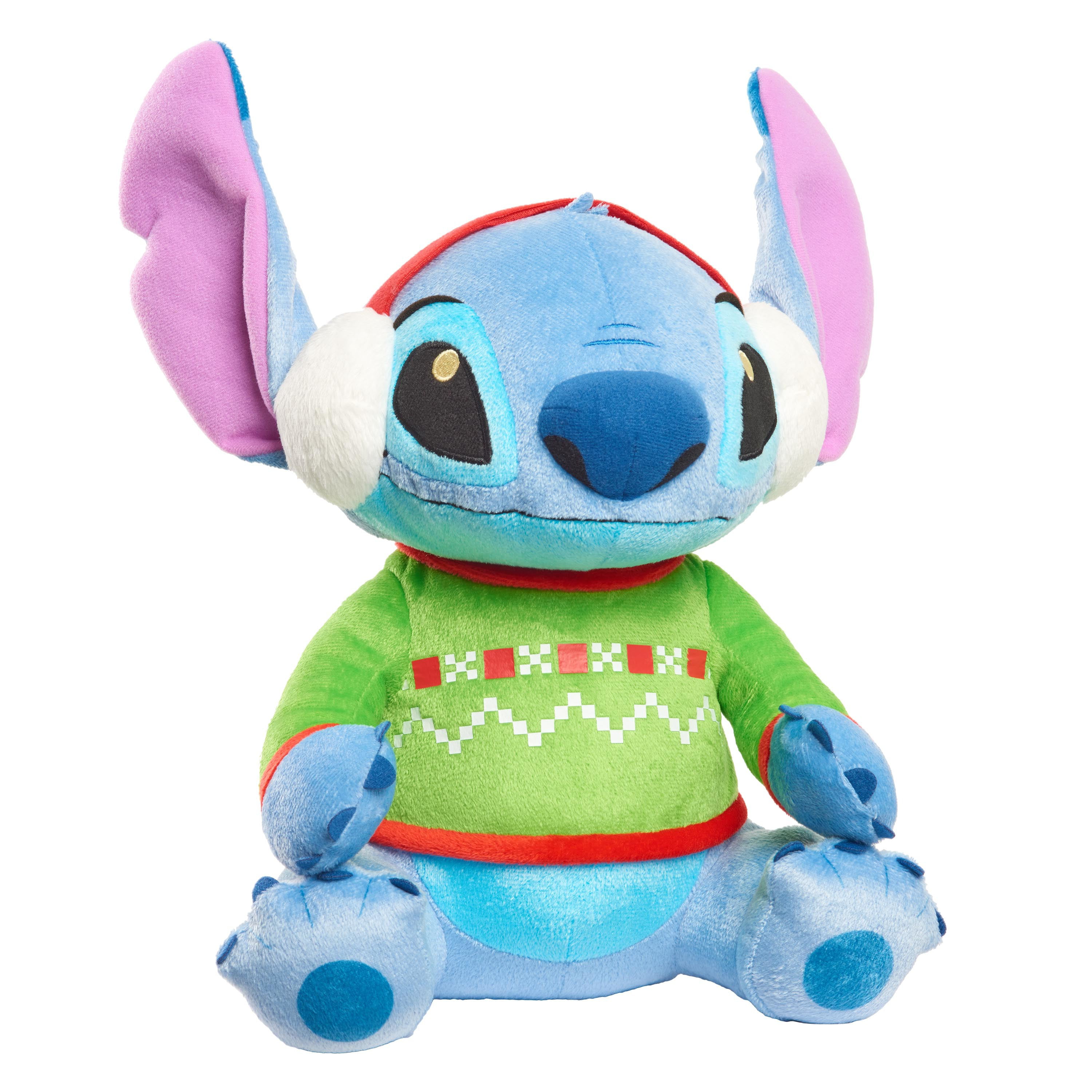 Disney Street Beach Large Plush Stitch, 17-Inch Stuffed Animal, Alien,  Disney's Lilo and Stitch, Officially Licensed Kids Toys for Ages 2 Up