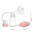 thumbnail image 2 of Dienrx Blue Manual Breast Pump - Food-Grade Pp & Silicone | Strong Suction, Quiet Operation for Lactating Mothers, Home Use, Travel, Maternal Care, Breastfeeding Parents, 2 of 3
