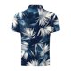 thumbnail image 5 of Mens Manga Corta Botón Abajo Camisas con Bolsillo Pulover Botón de Impresión de la Camisa de Solapa de Poliéster Cuello de Vuelta, Blusa Casual para Hombres, 5 of 5