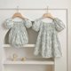 thumbnail image 2 of Vestido Floral de algodón de verano para niñas, trajes de hermanas, vestidos de princesa de línea A encantadores para niños, mono bonito para bebé, ropa para chico, 2 of 6