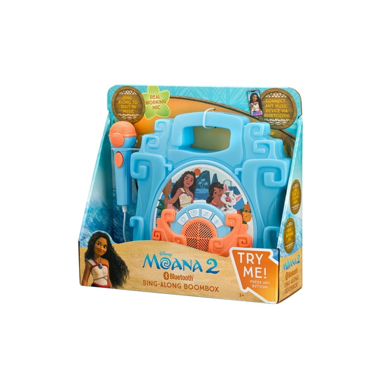 m.moana  Disney Moana, Bluetooth Sing Along Boombox - Lights, Music