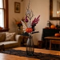 thumbnail image 4 of Halloween Flowers Branches Wreath,Halloween Pumpkin Decorations Glitter Skull,Gothic Floral Decor Artificial Flowers Berry Stems For Vase, 4 of 5