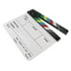 thumbnail image 5 of Clapboard de Director de Orgánico Acrílica de 11.7x9.6x0.7 Pulgadas para Cortar Escenas con Barras, 5 of 7