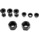 thumbnail image 3 of Dinheiro Portabrocas HSS de 6 piezas, 6 mm, 6,35 mm, 8 mm, convertidor adaptador para máquina de grabado con taladro, para recortar cortador eléctrico de carpintería, soporte para esquinas + 2 tuercas, 3 of 5