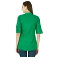 thumbnail image 4 of Boho Top Dress Solid Wear Casual Tunic Women Clothing Cotton Summer Sundress, 4 of 4