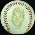thumbnail image 2 of Incredible Willie Howard Mays Jr. Full Name Signed Autographed Baseball PSA DNA, 2 of 4