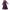 Purple, variant on Womens Plus Size Chiffon Maxi Dress Long Puff Sleeve Ruffle Neck Wedding Guest Cocktail Dress Elegant Long Dresses