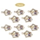 thumbnail image 4 of Minnieouse 10 piezas de gancho de abalorio de diamantes de imitación, suministro de joyería chapado brillante, colgante colgante hecho a mano para hacer Ropa, zapatos y accesorios Miscelánea Minnieouse AP010922-00B, 4 of 6