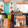 thumbnail image 6 of Thanksgiving Decor Fireplace Scarf, Niyattn 20 x 60 Inch Maple Leaves Brown Mantle Scarves Cover Lace Fall Runner for Thanksgiving, 6 of 6