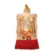thumbnail image 2 of Farol navideño de Papá Noel, muñeco de nieve y árbol de Navidad. Funciona con enchufe o pilas. Lámpara brillante con escena iluminada para decoración navideña. 100 ml. Lámpara decorativa de plástico., 2 of 6