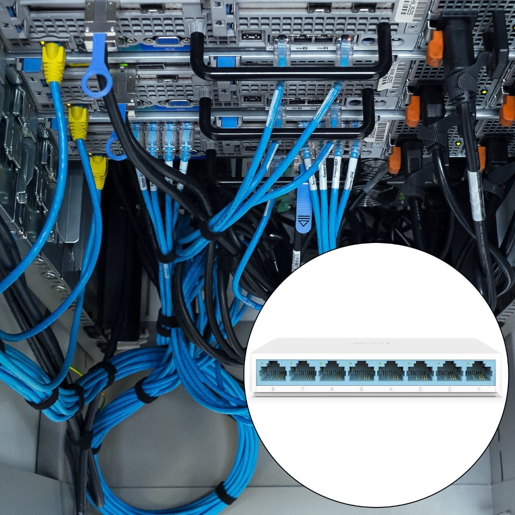 Drrntien Durability Ethernet Switches Ethernet Splitter For Stable Internet Connection