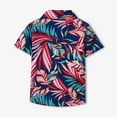 thumbnail image 5 of Fancifize Boys Casual Floral Hawaiian Shirt Short Sleeve Button Down Aloha Shirt Summer Beach Shirts Dad and Son Matching Shirts, 5 of 9