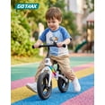 thumbnail image 3 of GOTRAX KS12 Kids Balance Bike for Ages 2-5, LED Light Strip, Lightweight ,Adjustable Seat, Easy to Assemble,White, 3 of 9