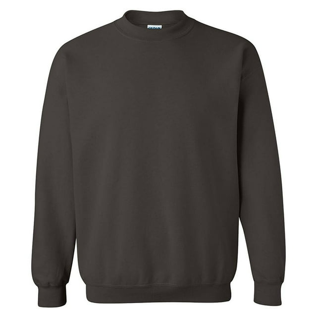 Gildan 1800 Chandail Molletonné à Manches Longues en Mélange Épais à Col Rond pour Homme Char L