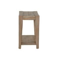 thumbnail image 3 of Lilly Accent Chairside Table, Light Brown Wood, Rectangular 25 Inch, 3 of 5