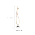 thumbnail image 2 of 100pcs Christmas Ball Fitting Creative Ball Caps Hanging Pendant DIY Props, 2 of 8