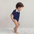 thumbnail image 4 of Yiaed Blue Firework Print Infant Climbing Short Sleeve Onesie One-Piece Baby Bodysuit Clothes 0-12 Months -18 Months, 4 of 6