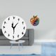 thumbnail image 2 of Reloj de pared de bailarina de ballet con estatua de nórdico, reloj artístico silencioso y escultura de fruta para decoración del hogar y la o, 2 of 8