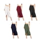 thumbnail image 3 of Qarigey de poliéster para mujer, reemplazo Irregular de otoño, fácil de combinar, Color sólido, plisado, para oficina, viaje, faldas, ropa Prendas para la parte inferior del cuerpo XL Azul Oscuro, 3 of 5