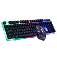 thumbnail image 2 of Opolski Colorful Light Wired Keyboard + 1200dpi Gaming Mouse Set Computer Accessories, 2 of 6