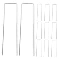 thumbnail image 4 of SOPOTUTU 50Pcs Metal Garden Pegs Sod Stakes for Outdoor Lawn Landscape Camping and Gardening Projects, 4 of 8