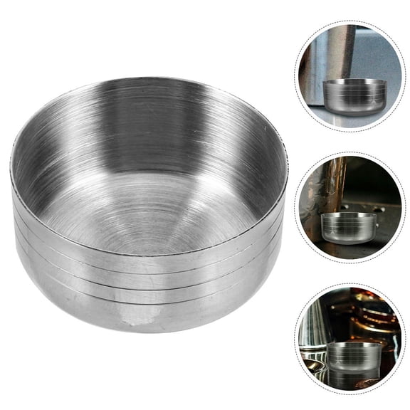 WEUVEB 3Ud Cubiertas De Acero Inoxidable Para Batidoras De Bebidas Con Estilo Moderno Para Uso Doméstico