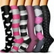 thumbnail image 3 of Combinación de patrones de calcetines deportivos de fitness para hombres y mujeres con medias de presión, 3 of 5