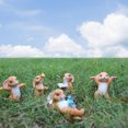 thumbnail image 2 of Teissuly Garden And Courtyard Decoration Simulation Rabbit Plugin Resin Sculpture Handicraft Outdoor Plugin Teissuly WER202310060317, 2 of 9