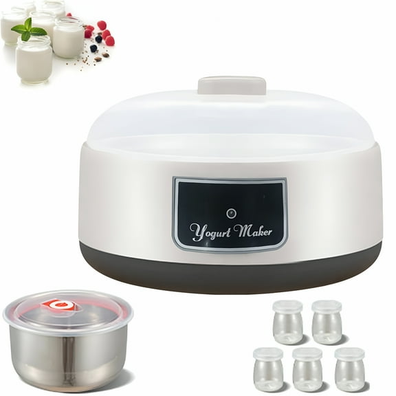 HIBIBUD 36 Hour Yogurt Maker,Yogurt Machine with Adjustable Temperature and Time Control,Yogurt Maker Automatic Digital Yoghurt Maker Machine,LCD Display with Constant Temperature