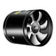 thumbnail image 1 of Ventilador de Conducto ANGGREK de Escape Ventilación Potente Motor de Alambre de Cobre Alta Velocidad Redondo Metal Negro, 1 of 8