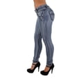 thumbnail image 4 of Fashion2Love Colombian Design Butt Lift Levanta Cola Skinny Jeans, 4 of 7