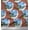 Dark Rose Brown, variant on Soimoi Crepe Silk Fabric Tropical Flower & Heart Decor Fabric Printed Yard 42 Inch Wide